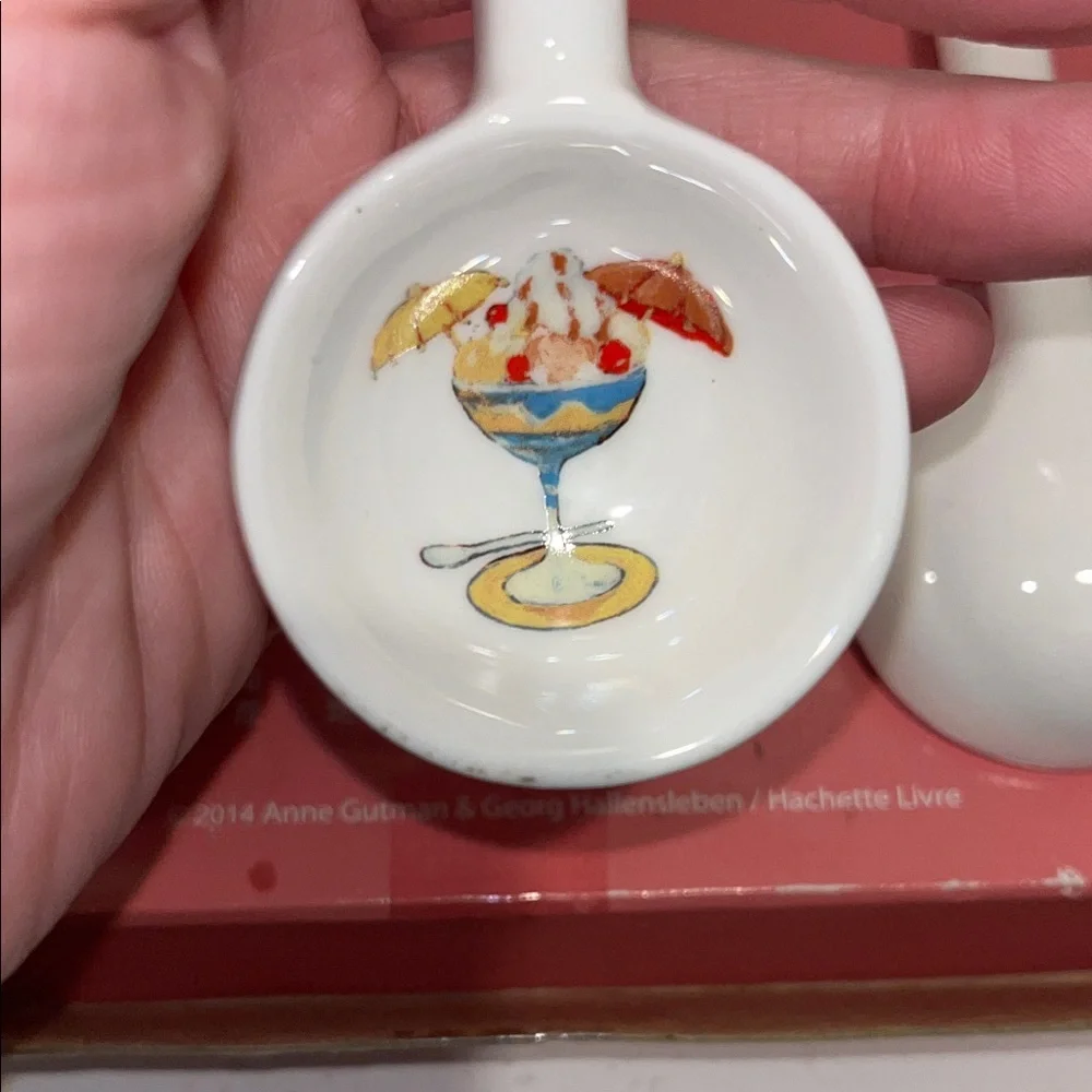 GASPARD ET LISA Ceramic spoon 5 piece set